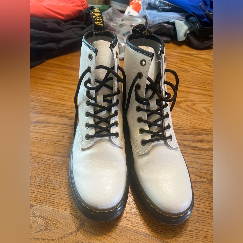 White Dr Martens